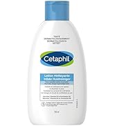 Cetaphil lotion nettoyante, 200ml, lotion nettoyante visage et corps, peaux sensibles sèches à no...