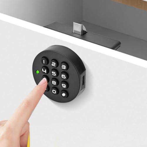 Serrure à combinaison électronique KiraKira avec code et clé USB de secours - 8