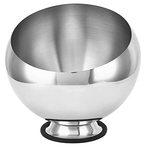 Beufee Gewürzschüssel, Edelstahl-Hot-Pot-Saucenpfanne, Desktop-Saucengeschirr, Restaurant-Gewürzbehälter, Saucentopf mit Sockel, Silber (groß) 10 Beufee Gewürzschüssel, Edelstahl-Hot-Pot-Saucenpfanne, Desktop-Saucengeschirr, Restaurant-Gewürzbehälter, Saucentopf mit Sockel, Silber (groß)