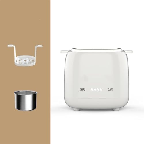 Smart Egg Cooker - Fully Automatic Electric Boiler for Hard/Soft Boiled Eggs - Rapid Mini Egg Maker for Perfect Steamed Eggs - Kitchen Essential for Fast Breakfast