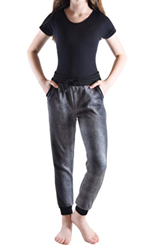 Dinamit Jeans Girl's Boy's Jogger Pants Made with Bonded Fabric for Extra Softness and Stretch2