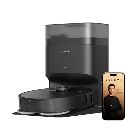 Image of DREAME L50 Plus Self-Emptying Robot Vacuum and Mop Combo, 120 Days Hands-Off Dust Collection, 25000Pa Suction, MopExtend Edge Cleaning, Dual Anti-Tangle Brush, 10.5mm Mop Lifting, 4L Dust Bag