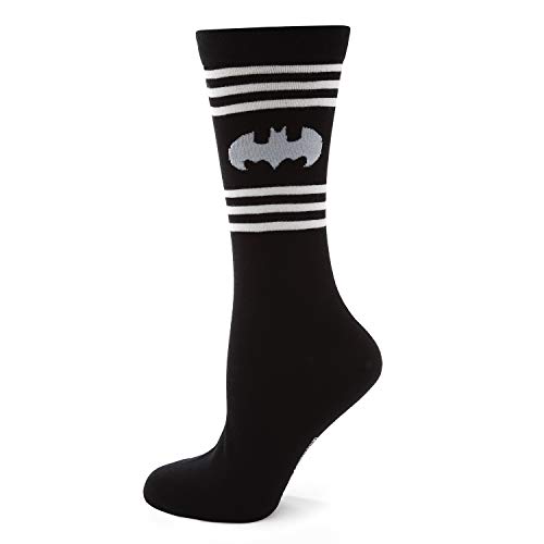 Cufflinks Inc. Batman Stripe Dress Socks, One size fits most (up to men's size 12)