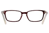 Edison & King Masterpiece okulary do czytania – powłoka antyrefleksyjna, utwardzane soczewki, acetat (czerwony, +1,50 dpt)