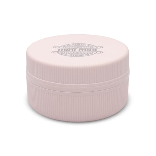 Image of JAYPEE Mini Max Lunch Box for School, Office, Ideal for Snacks and Meal, Keeps Food Hot & Fresh Insulated Stainless Steel Inner with Plastic Dish Inside for Office, College and Picnic, Pink, 500 ml