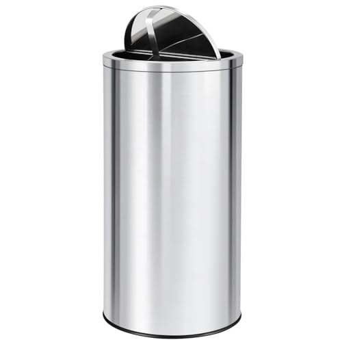 Caneca de basura Takywep 70 L acero inox con tapa abatible
