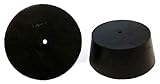 GSC International RS-14 Black Stoppers Rubber, #14 Solid, 1 lb.