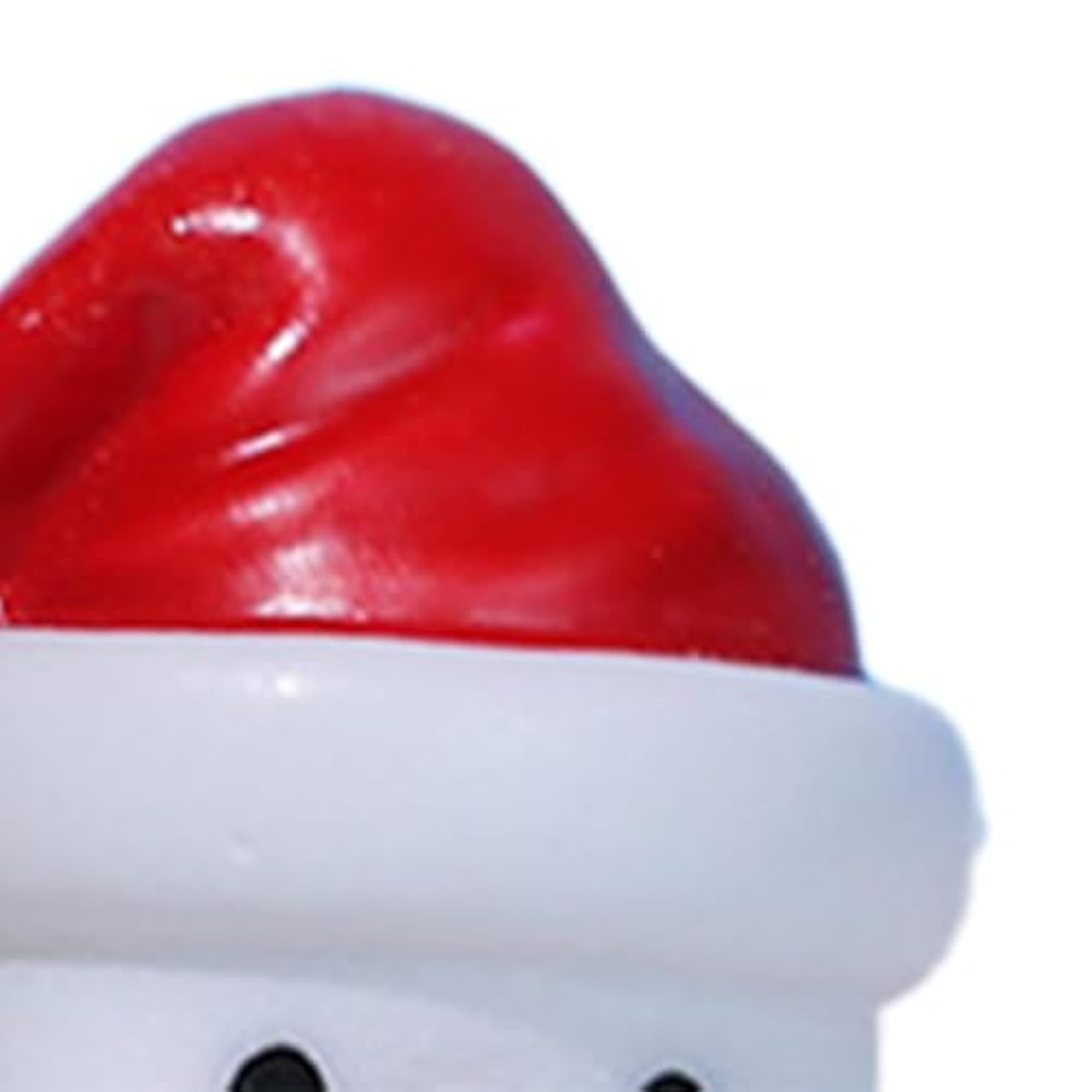 Miniature Christmas Snowman Statue for DIY Garden