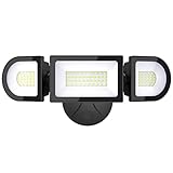 iMaihom 50W Flood Lights Outdoor, 3 Adjustable Heads LED Flood Light, IP65 Waterproof Outdoor Flood