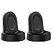 MoKo Station de Charge Compatible avec Samsung Galaxy Watch 42mm / 46mm, (Lot de 2) Support de Chargement sans Fil Portable Magnétique Chargeur de Remplacement Chargeur de Montre avec Câble USB - Noir