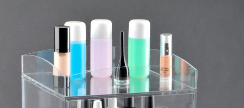 Clear Acrylic Makeup Top Caddy for A5, A7, and A7R Organizers