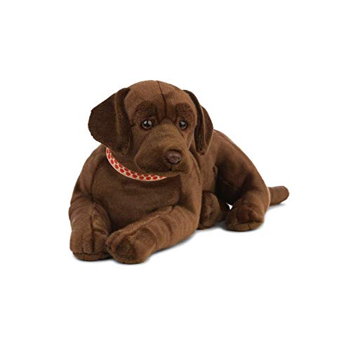 Living Nature Soft Toy - Großes Stofftier Labrador, braun (60cm)