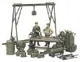 Miniatura 2 de Tamiya Modelos Segunda Guerra Mundial US Campo Mantenimiento Kit Modelo Patio