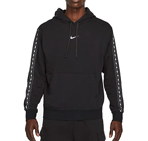 DM4676 M NSW Repeat FLC PO Hoodie BB Felpa XL uomo con cappuccio