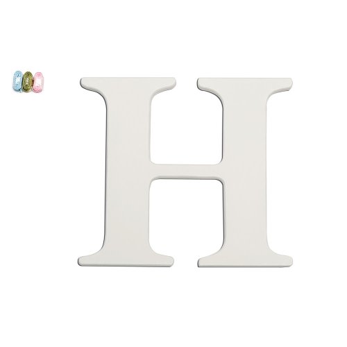 Babies"r"us h wooden personalizable letter wall decor white