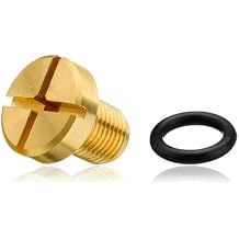 Coolant Expansion Tank Bleeder Screw for BMW 17111712788, Coolant Air Bleeder Screw Radiator Bleeder Kit with Rubber O-ring Reservoir Plug for BMW X1 X3 E46 E92 E90 E36 E39 Mini Cooper