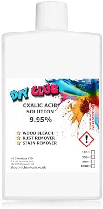 100ml Oxalic Acid 9.95% Solution, Rust and Stain Remover, Hull GRP ...