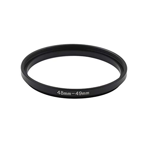 Mecion Step Up Rings Adapter 48mm to 49mm Step-Up Lens Adapter Ring For Filters