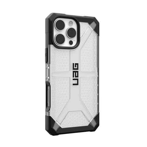 Image of Urban Armor Gear UAG Plasma Rugged Lightweight Slim Shockproof Protective Case /Cover Compatible with iPhone 16 Pro Max (6.9-Inch) (2024), Wireless Charging Compatible - Ice