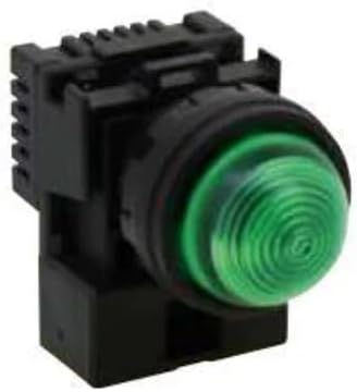 HW1P-1FQD-G-12V, Industrial Panel Mount Indicators/Switch Indicators 22mm Pilot Light Green