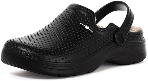 Unisex Fleece-Lined Garden Clogs