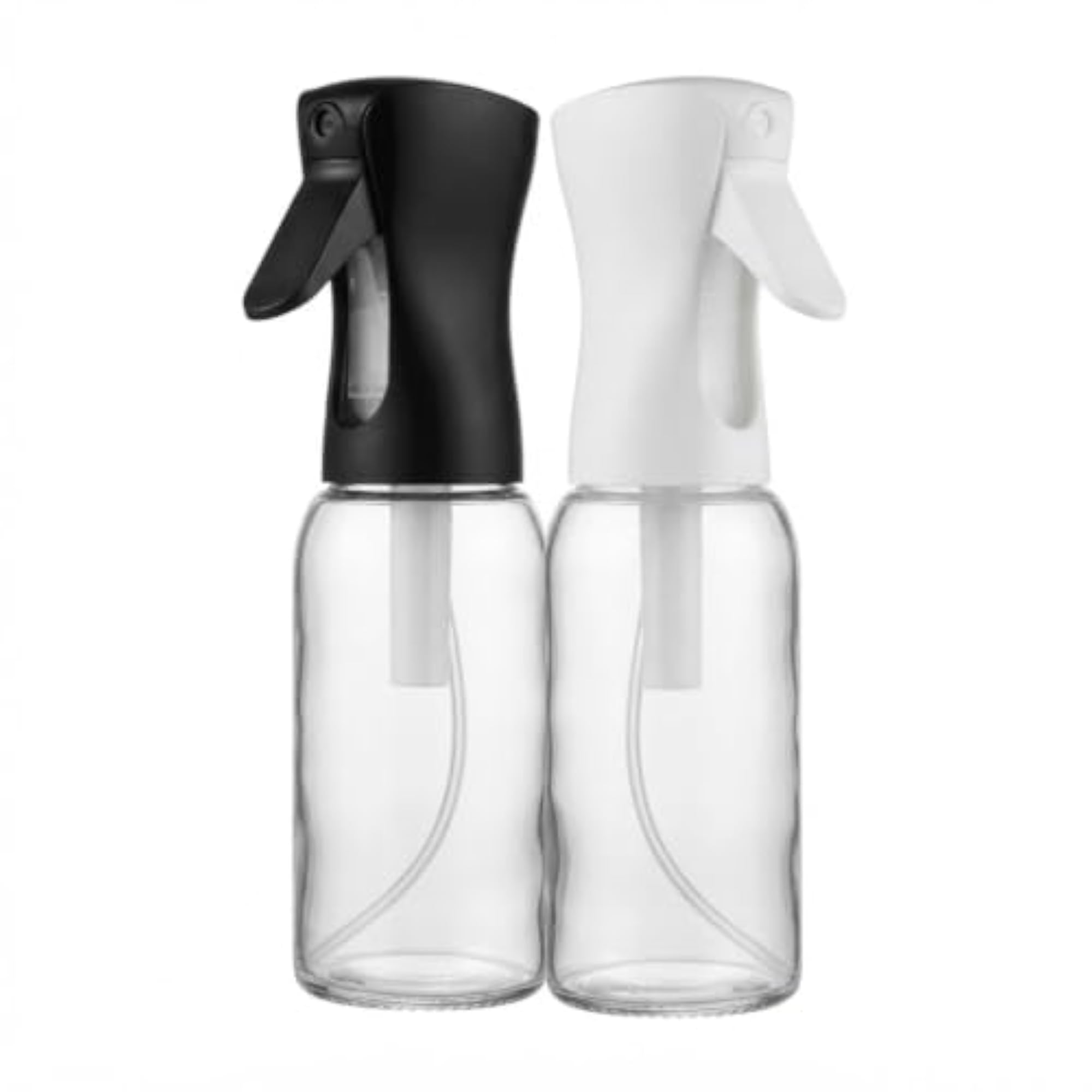 Clear Glass Continuous Mist Spray Bottles, Pack of 2, Everyday Essential