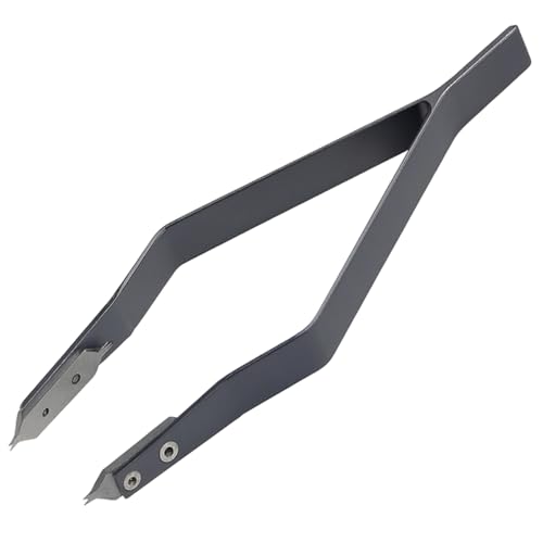 Tniytru Watch Spring Bar Tool Dark Gray Tweezers for Strap Replacement