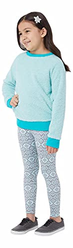 Image of 32 Degrees Heat Girls 2 Piece Sherpa Top & Leggings Set