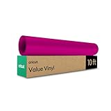 Cricut Selbstklebendes Vinylfolie Plotter - Plotterfolie Vinyl Permanent Rolle, Selbstklebende Folie (30.5x3m cm, Magenta)