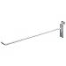 Econoco 12â€ Slatwall Deluxe Hooks, Slatwall Hooks, Display Hooks for Panel, White (Pack of 96)