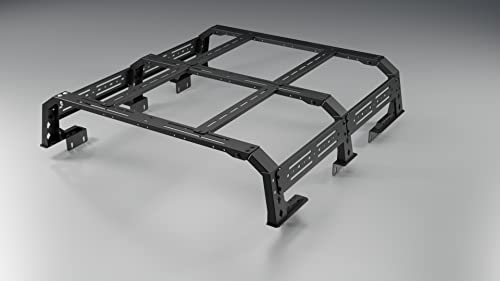 Tkmauto Plus Truck Adjustable Bed Rack Cargo Carrier Compatible With Jeep Gladiator, Ford Ranger, Chevy Colorado, Gmc Canyon, And Toyota Tacoma #TOP5