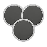 Sgran 3 Pack Pantry Cabinet Lazy Susan Turntable, 10' Non-Slip Kitchen Storage 360 DegreeTurntable - Round Spinning Pantry for Cabinet, Kitchen, Countertop, Spices, Condiments