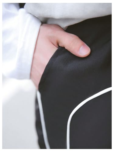 GORGLITTER Boy's Baggy Sweatpants Y2K Side Striped Wide Leg Track Pants with Pockets3