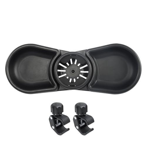Porte-gobelet pour poussette rotatif pour éviter les chutes de biberon
