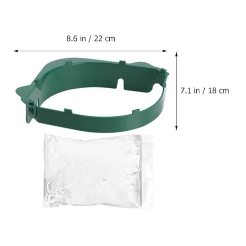 Colador para fregadero de cocina SECFOU con soporte plegable verde miniatura 2