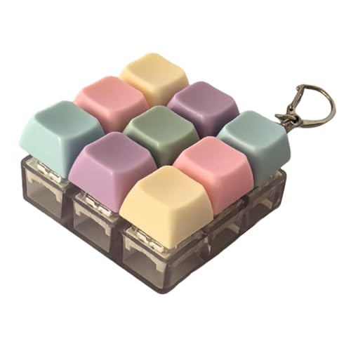 CALANDIS™ Keyboard Fidget Keychain Sensory Toy Relaxing Toy for Gifts Adults Kids Teens 9 Key | Toys & Hobbies | Educational | Other Educational Toys - Image 4 thumbnail
