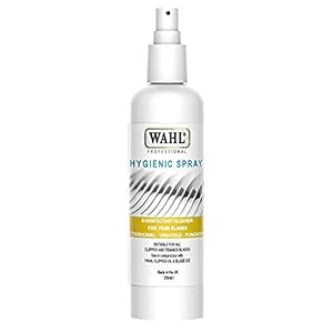 Wahl Hygienic Clipper Spray, Suitable for All Clipper and Trimmer Blades, Cleaning Sprays, Disinfectant Cleaner, Prolong…