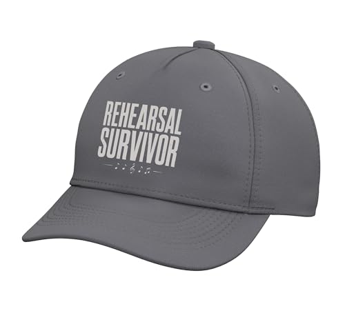 Tips For Maintaining Focus And Confidence During A Performance 6 Funny Orchestra Musician Symphony Ensemble Rehearsal Adjustable Printed Baseball Hat, Slate Grey