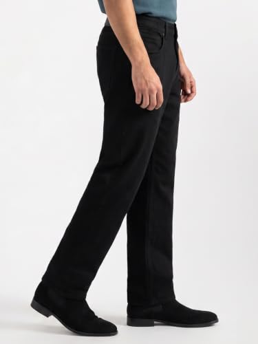 Image of Spykar Men's Ricardo Straight Fit Jeans | Mid Rise | Casual Denim | Non-Stretch Fit | Jeans for Man
