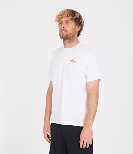 Hurley Toro Hybrid UPF Tee rash guard respirant à séchage rapide pour homme