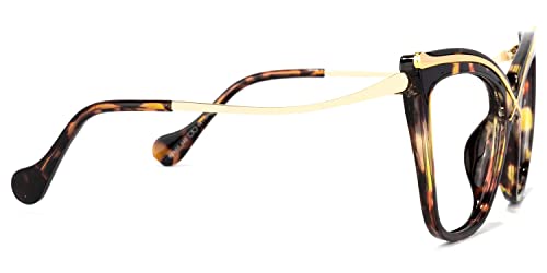 Image of VOOGLAM Stylish Cat Eye Blue light Blocking Glasses for Women Anti UV Eyestrain Eyewear Janina GOX006465