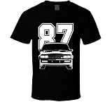 1987 Grand National Front End Silhouette Classic Muscle Car Enthusiast Cool T Shirt M Black
