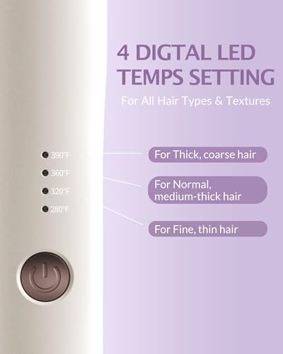 Plancha para cabello TSUYAGLA 2 en 1 4 temperaturas miniatura 6
