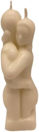 White Erotic Couple Shape - Spellcasting Candle Wicca - Hoodoo-By Natural Farms