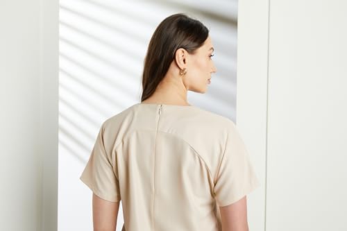 Image of Symbol Premium Women's Polyester Crop Top (Relaxed Fit | Stylish | Desk-to-Dinner) (Available in Plus Sizes)