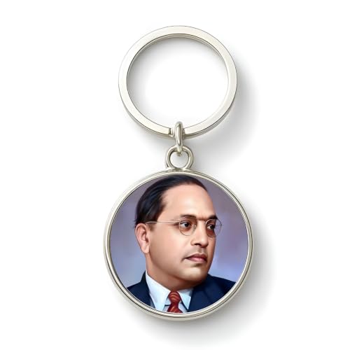 Image of MG | Protective Evil Eye /Spiritual Symbols /Om /Motivational Keychains | Double-Sided Metal Key Ring | Good Luck and devine Charm for Car, Bike, Home & Office