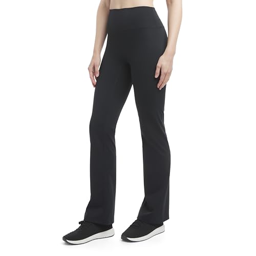 Danskin Women's Active High Waist Straight Leg Yoga Pants