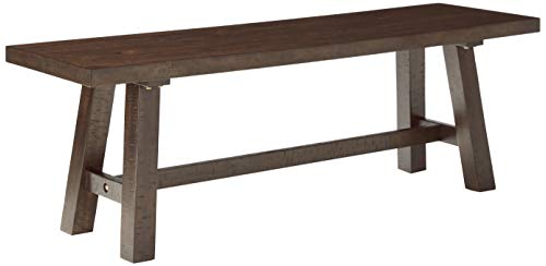 Cortesi Home Figi Dining Bench, Rustic Wood, Brown (CH-DB905437) Cortesi Home Figi Dining Bench, Rustic Wood, Brown (CH-DB905437)