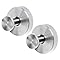 2 Pcs Stainless Steel Suction Cup Hooks - Shower Bathroom Towel Hooks For Glass