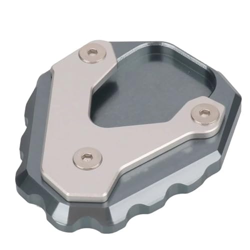 Extension béquille latérale CB500X titane contre enfoncement sol